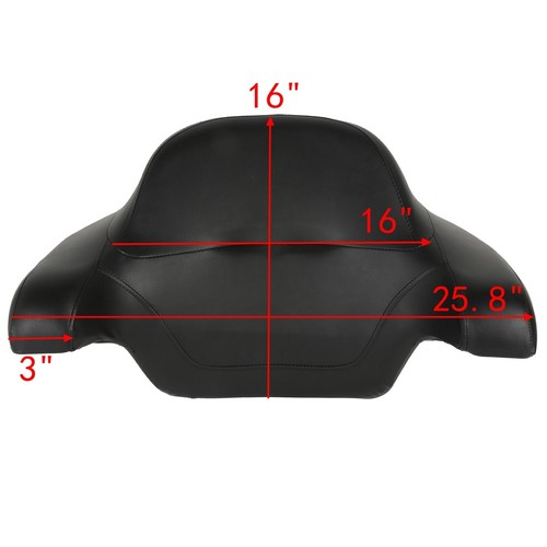 King Trunk Backrest Mount Rack Docking Kit Fit For Harley Road Glide 2014-2025 - Picture 8 of 12