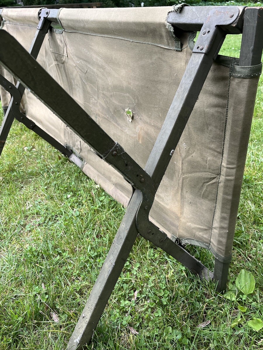 40's アメリカ軍 木製 コット ベッド 実物 ヴィンテージ 40's アメリカ