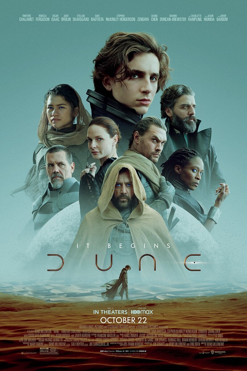 Dune 2021 Movie Poster Timothée Chalamet Art Silk Print 36x24"