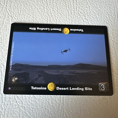 Young Jedi CCG Tatooine - Desert Landing Site (Menace of Darth Maul #135)