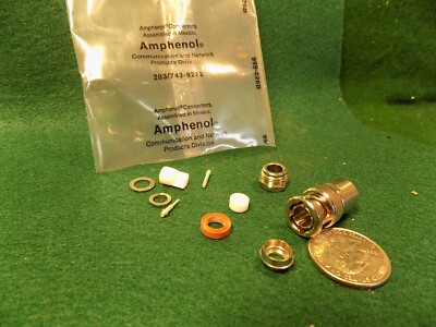 Connecteur RF Amphenol BNC Twinax - Référence 31-2226, NSN 5935-00-153-4360, Neuf