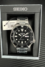 Seiko 5 Sports Black ion finish JAPAN SRPD65-MINT