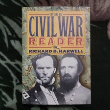 The Civil War Reader Union Confederate By Richard B Harwell 1958 Hardcover