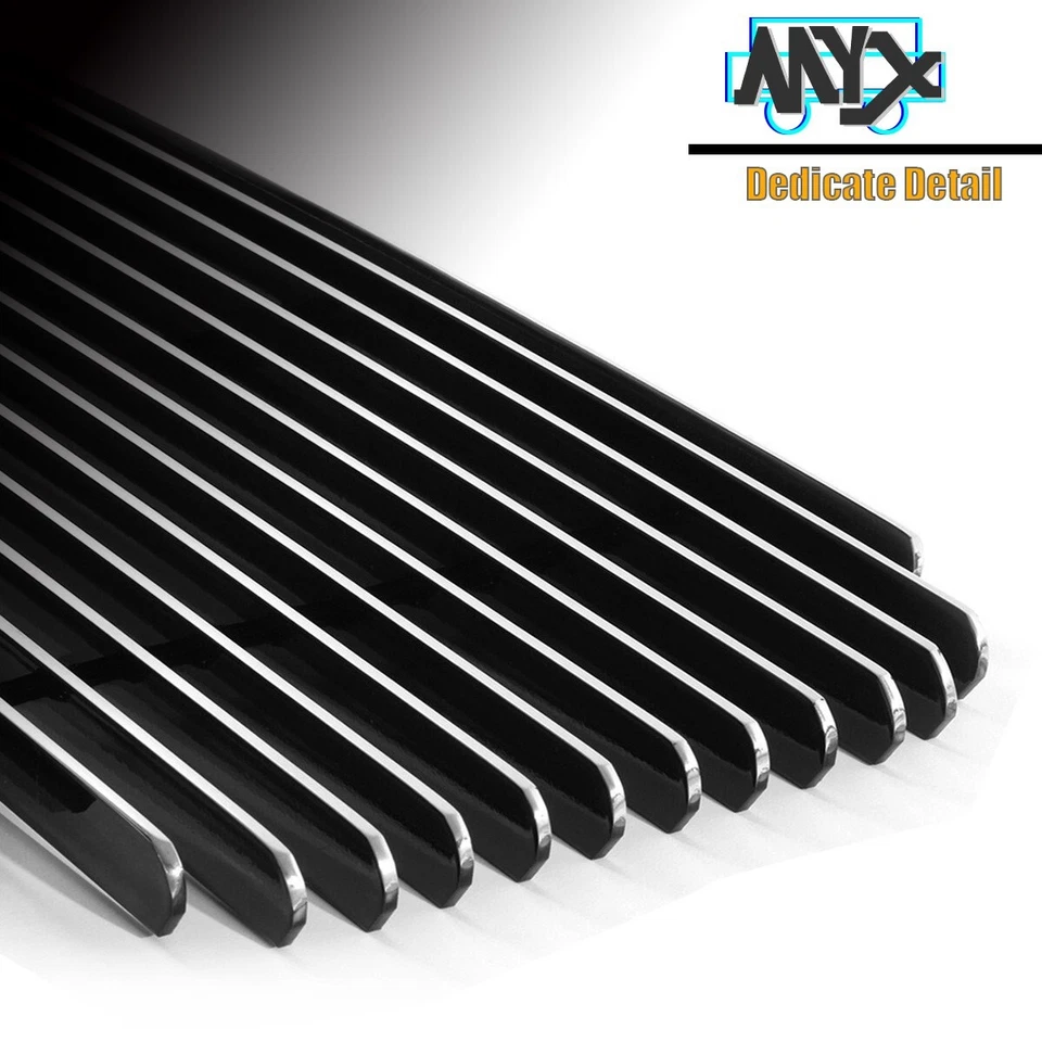 Fits 2004-15 Nissan Titan/04-07 Armada Billet Chrome Front Grille  Bumper Grill - Image 4 of 4