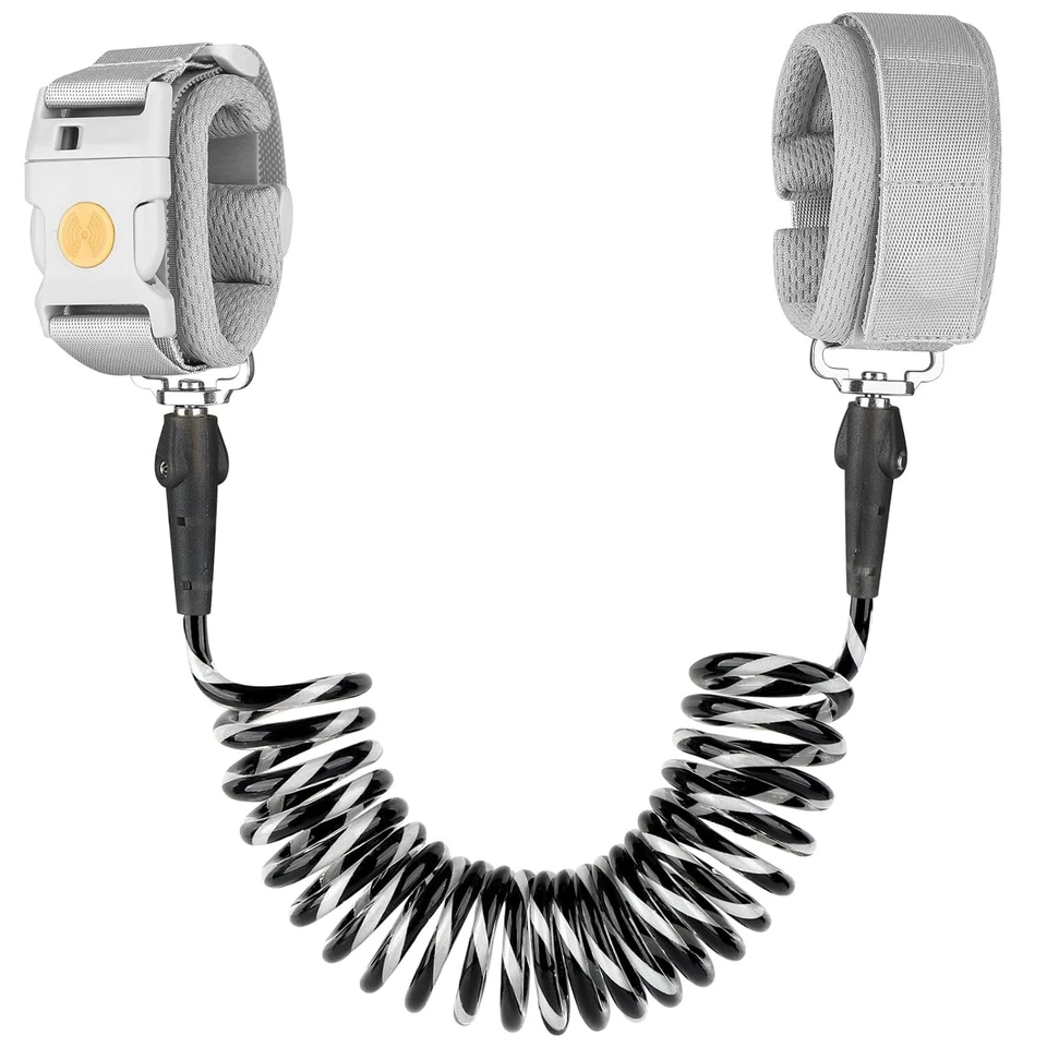 Correa de algodón orgánico suave de 6,5 pies para niños pequeños - bloqueo de inducción y función reflectante Foto 3 de 4