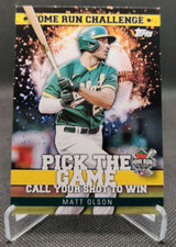 2022 Topps Homerun Challenge HRC-17 Matt Olson Oakland A's baseball card