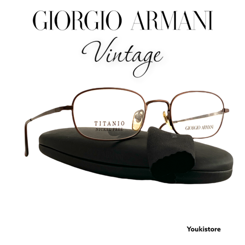 GIORGIO ARMANI occhiali da vista 290-T 49 TITANIO NICKEL FREE eyeglasses CE  | eBay