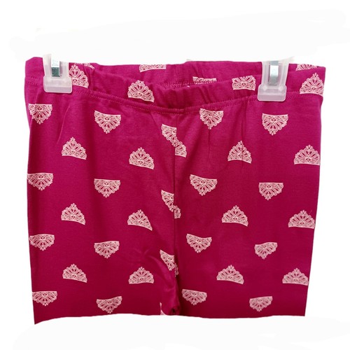 Children's Place PRINCESS Pajama Set 12 Girls Knit Raspberry Pink 2 Piece - Picture 4 of 4