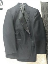 FIRST NIGHTER FORMAL WEAR MENS BLACK TUXEDO 40 S DRY CLEAN ONLY