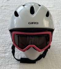 Giro 'G9' Ski/Snowboard Helmet White Adult Small Free Giro Goggles Women Small