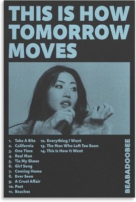 Beabadoobee This Is How Tomorrow Moves Matte Paper Poster Indie Pop Music 24x36