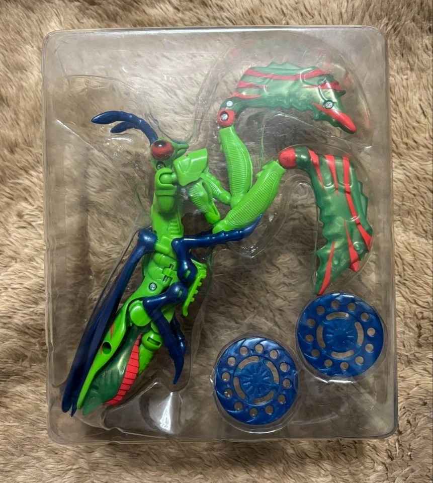 MANTIS C-20 TAKARA TRANSFORMERS BEAST WARS II NEW VINTAGE MANTERROR SECOND - Image 3 of 4