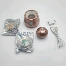 TAO Clean Ona Diamond Facial Cleansing Brush Rose Gold Station Daily Care New 