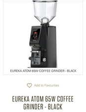 Image of Eureka Atom W65 Coffee Grinder  Black