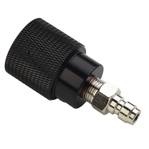 Pain-tball PCP C-O2 HPA Tankregler Einfüllstutzen Adapter G1/2 Stecker Quick Plu-g - Bild 10 von 23