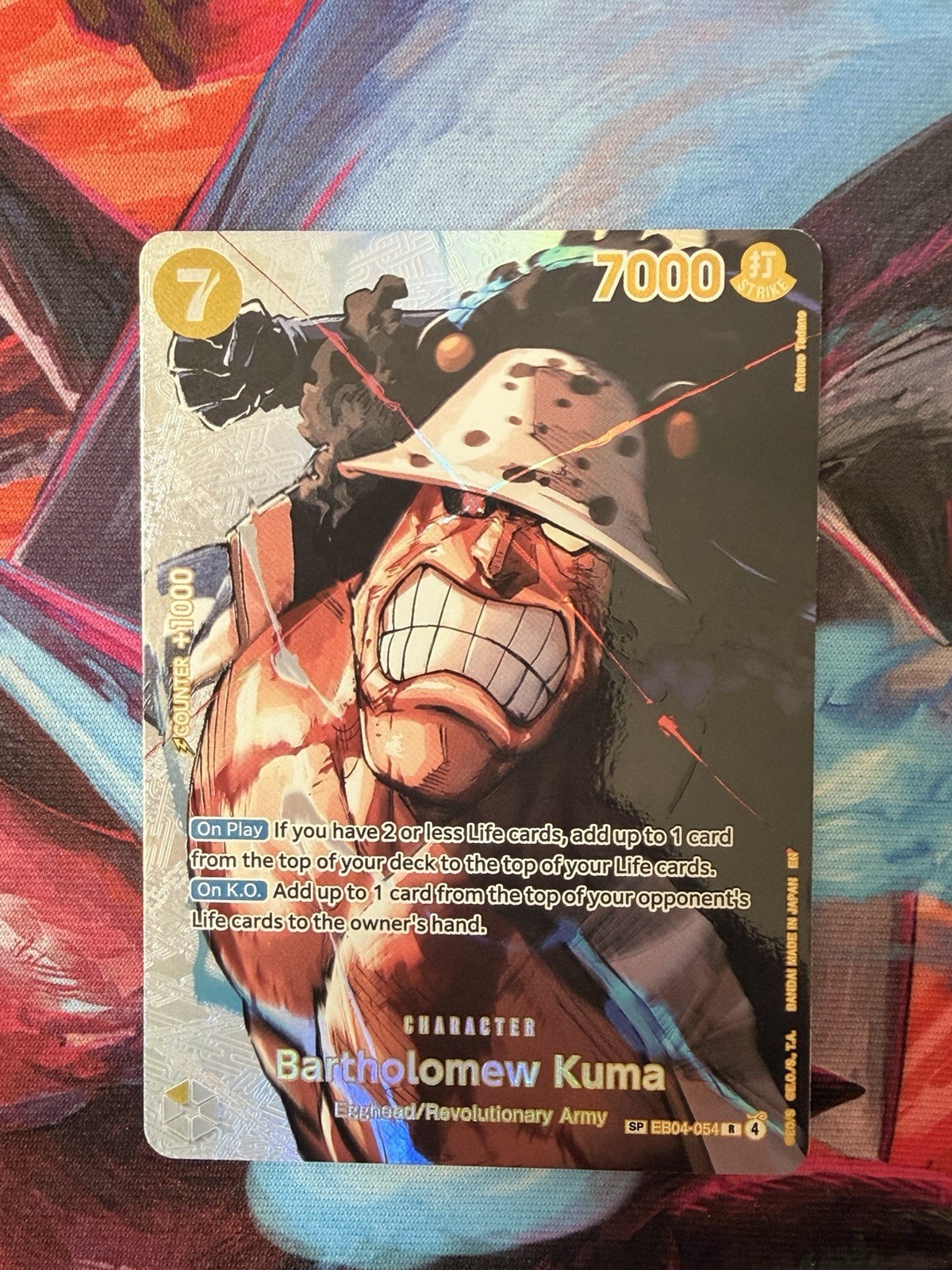 One Piece Bartholomew Kuma EB04-054 (SP) - The Time of Battle (OP16)