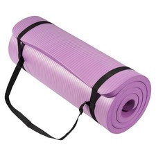 BalanceFrom Yoga Mat, 1" Extra Thick Exercise Pilates Workout Mat