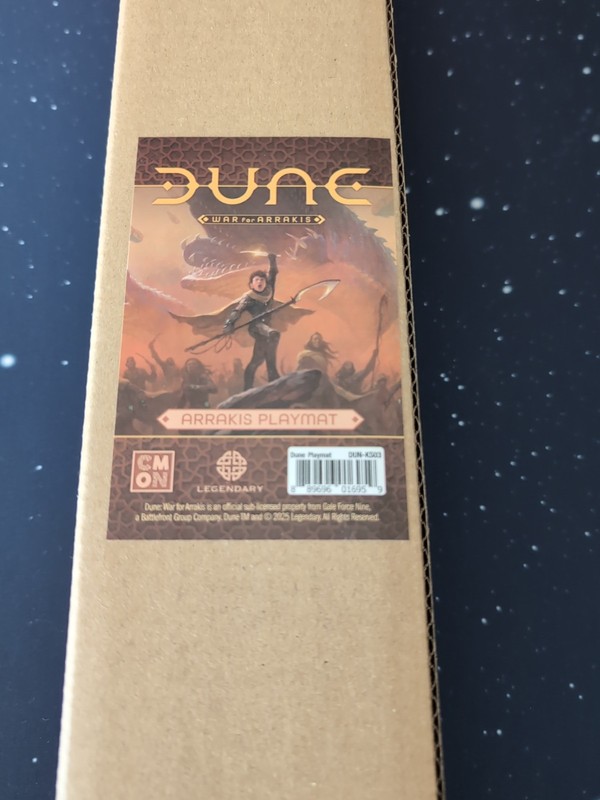 Dune War for Arrakis Board Game Neoprene Playmat Kickstarter Exclusive CMON