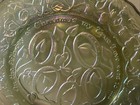 Imperial 9” Glass Plate 12 Days Of Christmas - 5th Day Five Gold Rings Vintage — photo 3