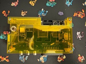 Bitfunx OSSC 1.6 Open Source Scan Converter - Retro Gaming Upcaler - Yellow