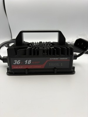 AutoBaba 36V/18A/800W Smart Battery Charger for EZ-GO TXT 36V Golf Carts
