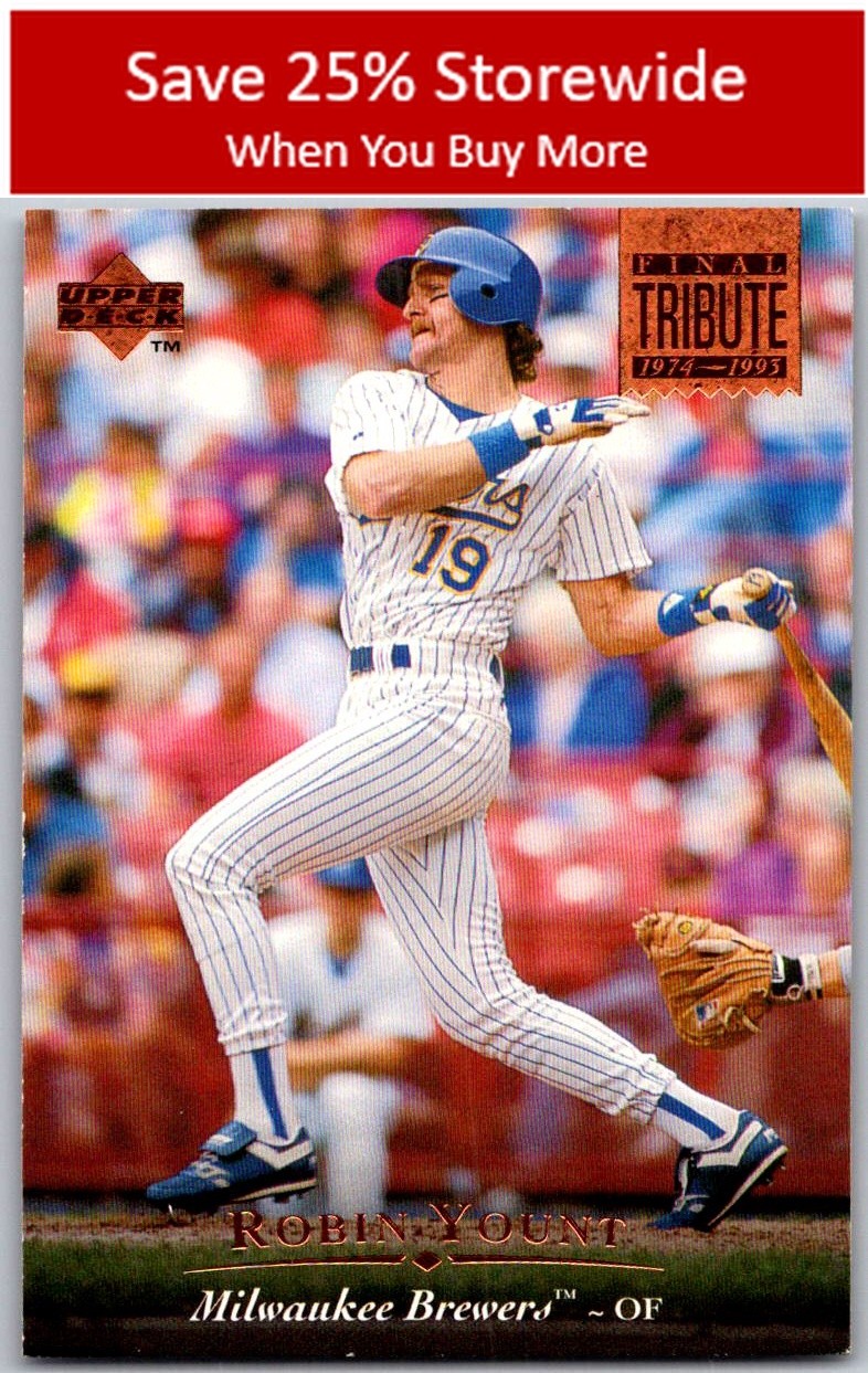 Robin Yount 1995 Upper Deck #446 Milwaukee Brewers