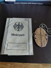 Bw Wehrpass 1965/67  Stabskompanie 1.Korps Münster/Westf.  Gefreiter aus Aachen