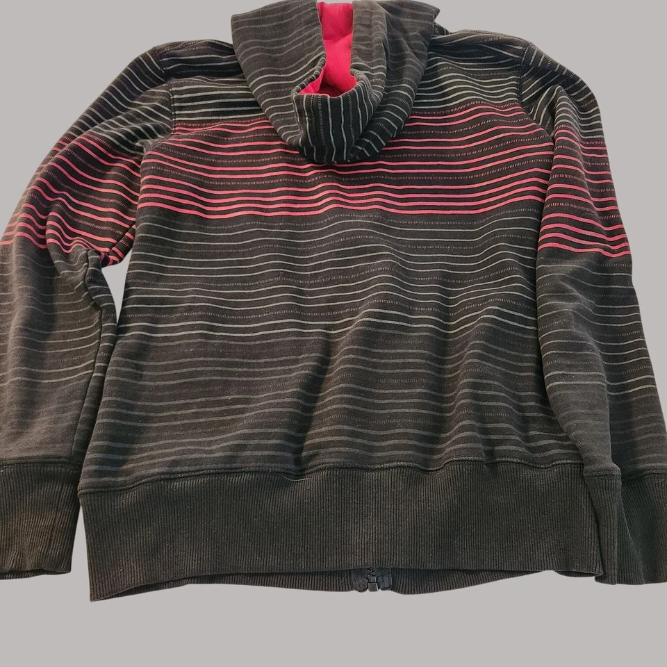 Sudadera con Capucha Op Rayas Cremallera M Unisex Atletismo Forestcore Bosque Punk Playa Años 90 Foto 2 de 4