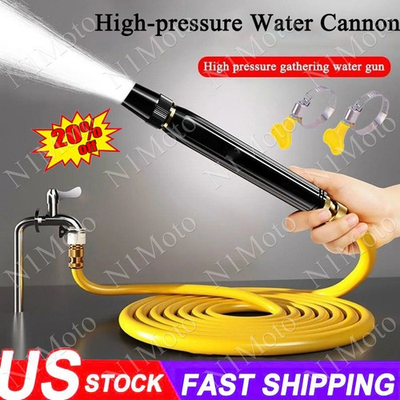 #ad High Pressure Car Wash Water Gun Spray Nozzle Portable Washer for Auto $10.99