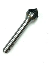 1/2" 90 DEGREE CARBIDE COUNTERSINK MULTI FLUTE 3/8" SHANK 24 FLUTES OSG 701-5002