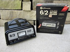 Vintage Schumacher 6v 12v Manual Automotive Battery Charger 26 Amp Se-82-6 Usa