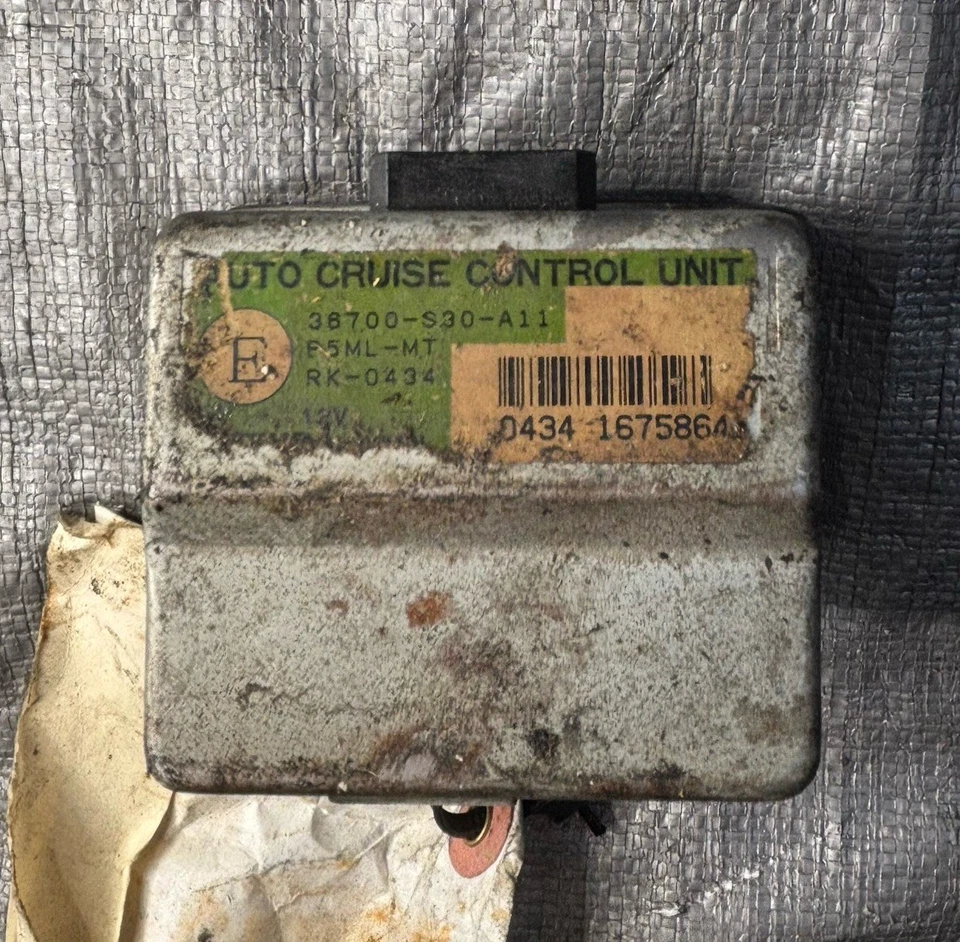 1999 HONDA PRELUDE CRUISE CONTROL MODULE MANUAL M/T 36700-S30-A11 - Image 2 of 3