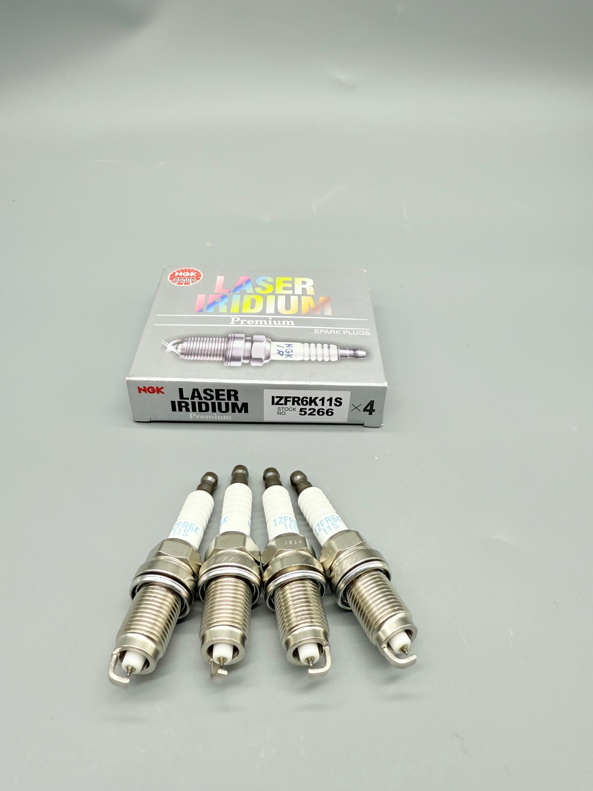 For NGK Laser Iridium Spark plug 4 Pcs Honda Civic 1.8L 06-11 IZFR6K-11S 5266