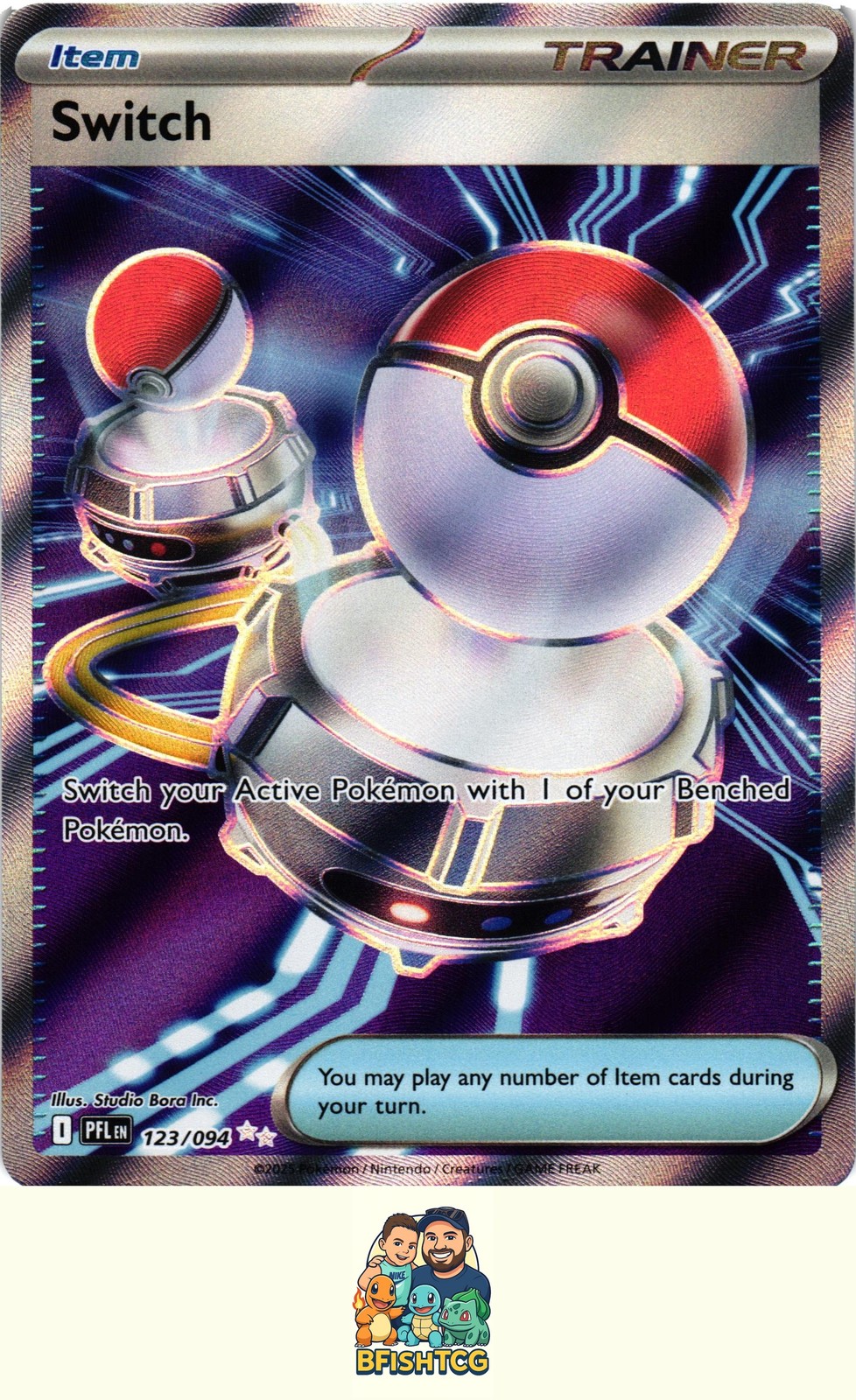 Switch #123/094 ME02: Phantasmal Flames Near Mint or Better