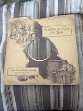  188 VICTOR Record Sleeve Only 78 Rpm 10 Inch CANADA 1926 AS IS 