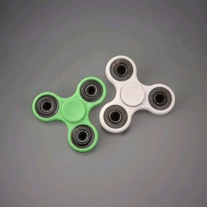 Green & White Hand Spinner Fidget Toys Set 608 Bearing 