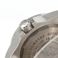 Authentic Breitling Avenger II Seawolf A17331/A17331101B2A1 Stainless Steel ... 3