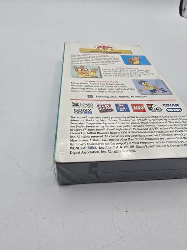 Arthur Learns About Responsibility Readers Digest Young Families VHS 2002 VTG - Picture 3 of 9