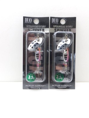 DUO Trout Spearhead Ryuki Spinner 3.5g Pink Yamame Set of 2 ¥1,540 ()