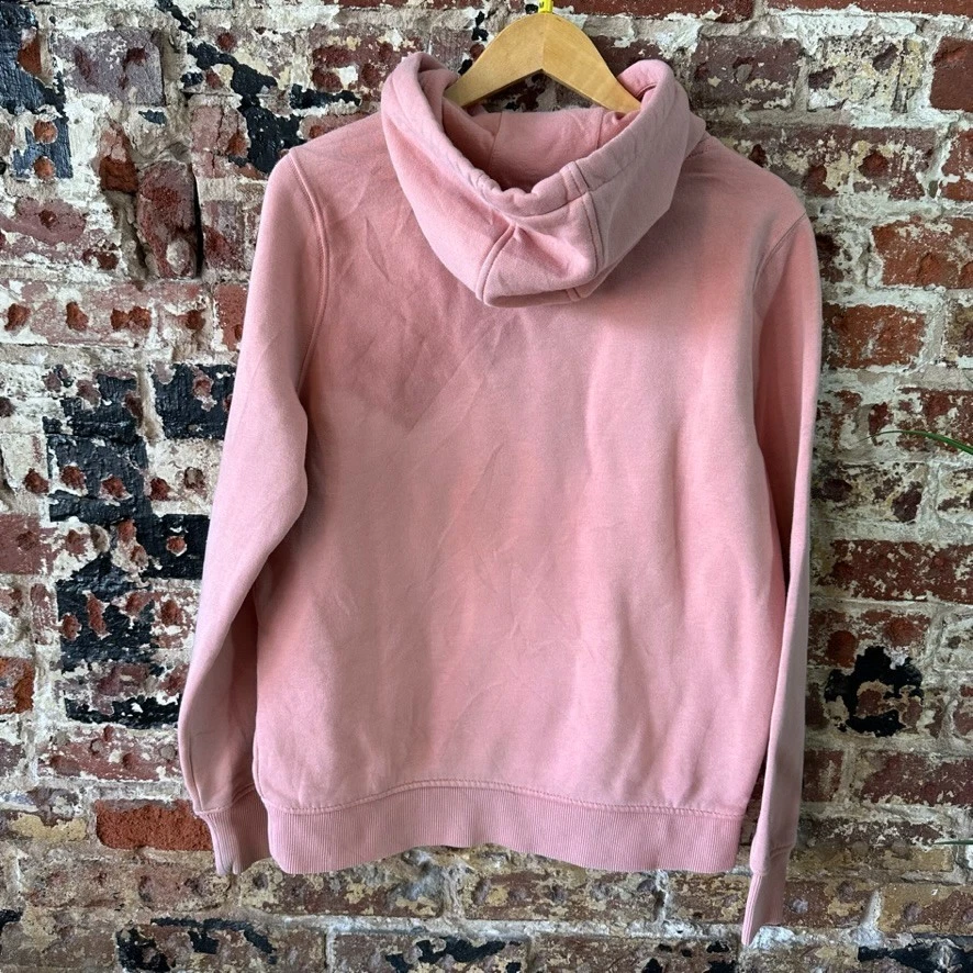Carhartt 连帽衫女式中号粉色运动衫休闲袖拼色中码 — 第 4/4 张图片