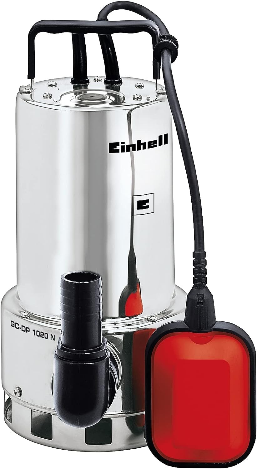 Pompa Einhell GC-DP 1020 N Inox | Acque Sporche 1000W Professionale