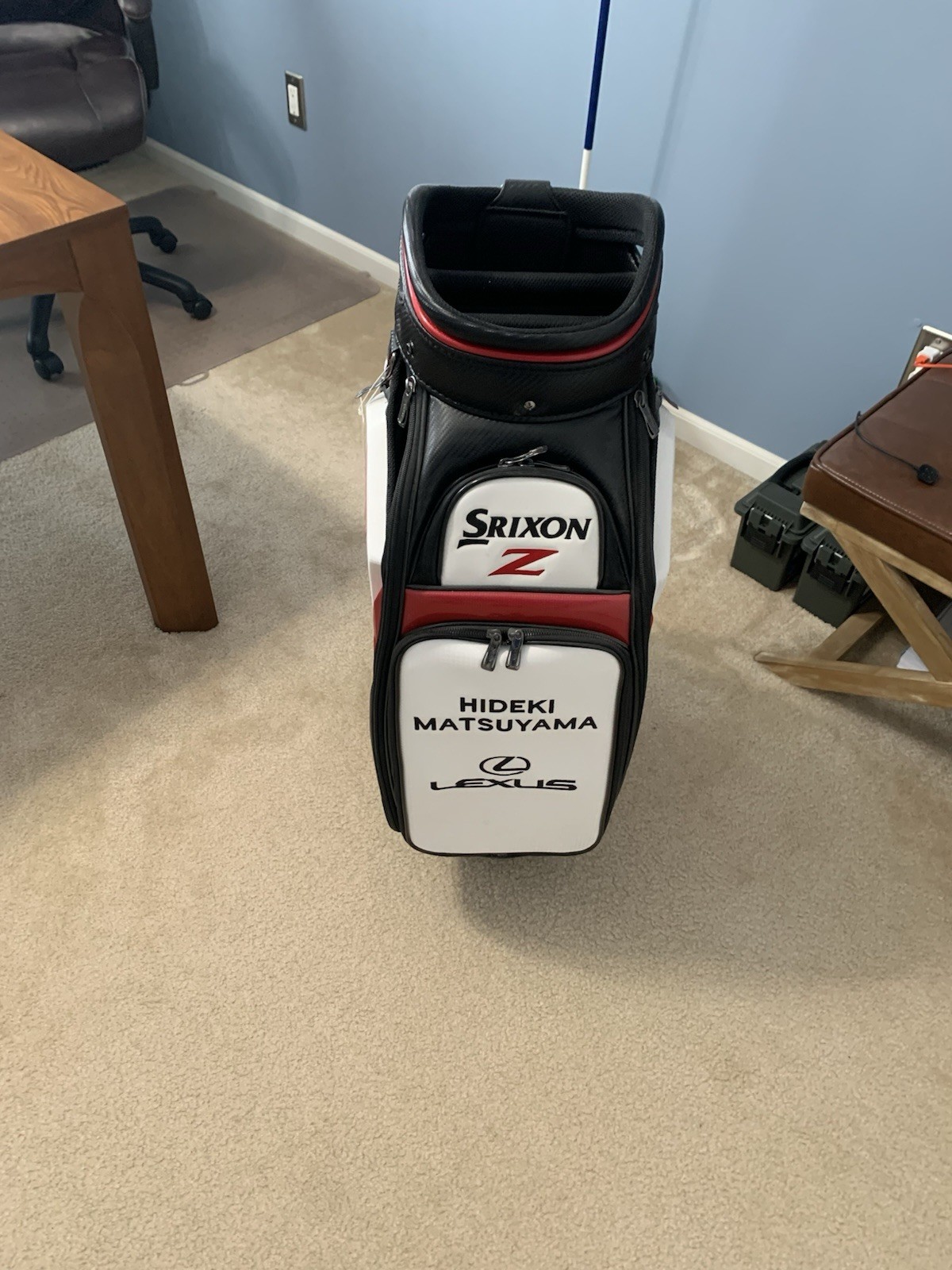 Hideki Matsuyama 2021 Masters Premium Cart Bag