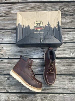 中古 RED WING IRISH SETTER 6INCH MOC TOE Red Wing Irish Setter 6