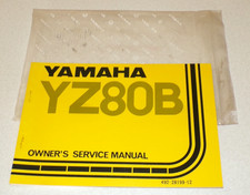 YAMAHA YZ80B YZ 80 B NOS OWNER'S SERVICE MANUAL 1974 GENUINE OEM LIT-11624-62-02