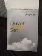 Jellymoni Fluffy Duvet C Haggy Velvet Bedding Set White King Size