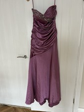 Beautiful Gino cerruti Purple Prom / Evening Dress Size M