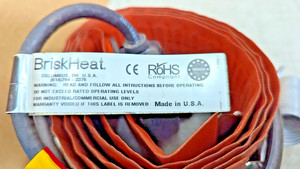 Heavy‑Duty 55 Gallon Metal Drum Heater 120V 1100W Working Pull [B9B4]