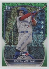 2023 Bowman Chrome Prospects Green Shimmer Refractor 57/99 Gabriel Martinez nd3