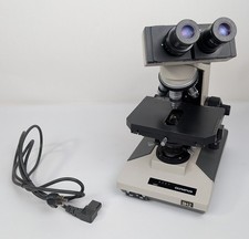 Olympus BH-2 Microscope 4x 10x 40x 100x Oil w/ WHK 10x/20   Tested