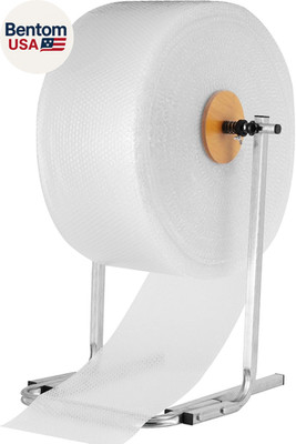12 Inch Bubble Wrap Roll Dispenser, Manual Tabletop Bubble Cushion Foam Wrap Hol